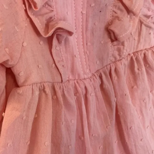 Dukketøj Langaermet Kjole - Rosa*Asi Sale