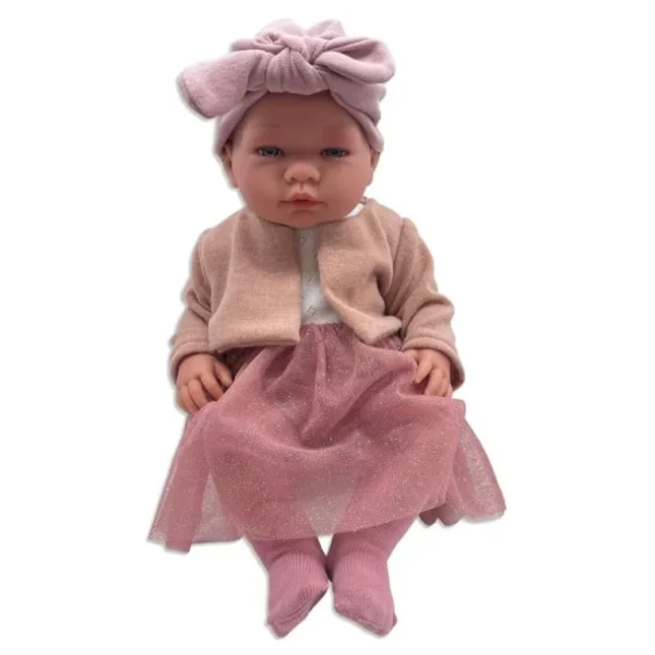 Dukketøj Strikcardigan - Rosa*Asi Fashion