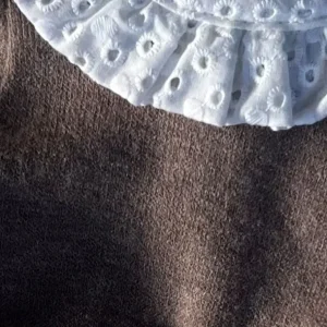 Dukketøj Striktroje - Varm Gra*Asi Cheap