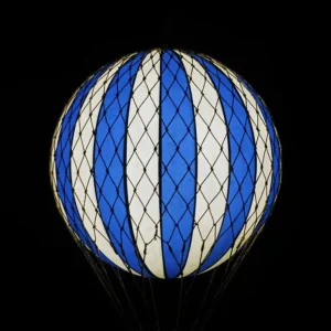 Luftballon 18Cm, Blue - Led Lys*Authentic Models Shop