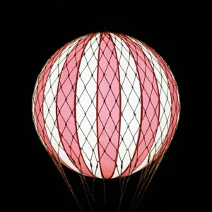 Luftballon 32Cm, Red - Led Lys*Authentic Models Store