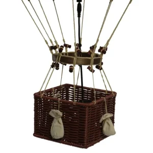 Luftballon 42Cm, Red - Led Lys*Authentic Models Fashion
