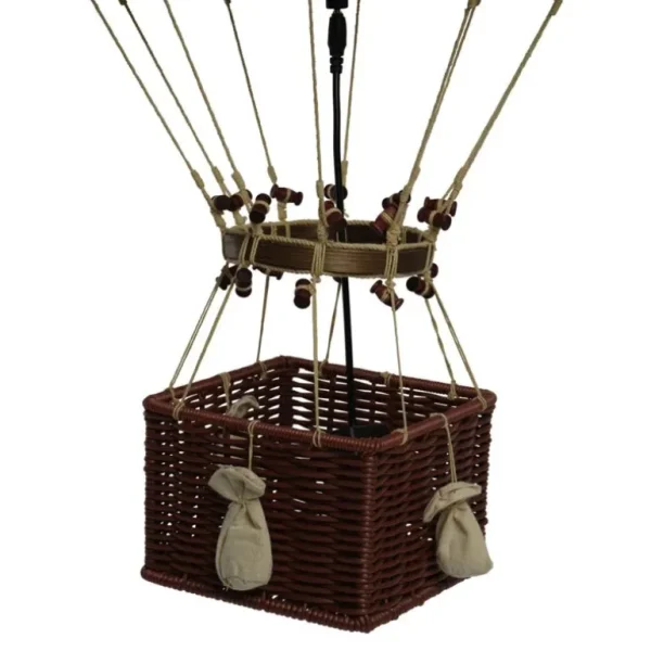 Luftballon 42Cm, Red - Led Lys*Authentic Models Fashion