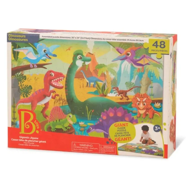 Toys Gulvpuslespil - Dino, 48 Brikker*B. Online