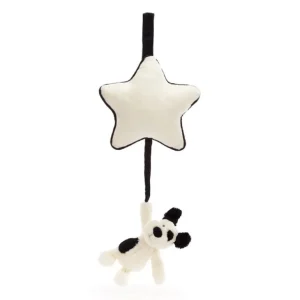 Baby Bashful Hund, Sort/Creme Spilledase*Jellycat Cheap