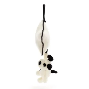 Baby Bashful Hund, Sort/Creme Spilledase*Jellycat Cheap