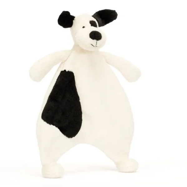 Baby Bashful Hund, Sort/Creme Putteklud*Jellycat Shop