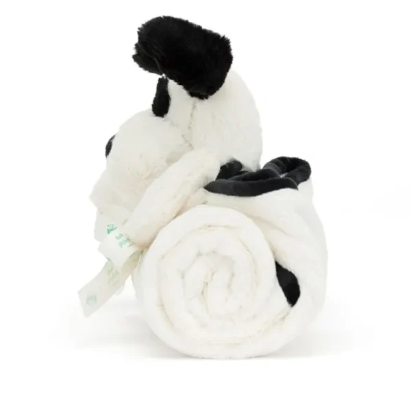 Baby Bashful Hund, Sort/Creme Taeppe*Jellycat Discount