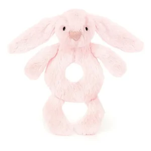 Baby Bashful Kanin, Lyserod Rangle*Jellycat Sale