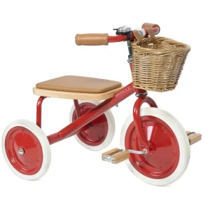 Trike Trehjulet Cykel- Red*Banwood Cheap
