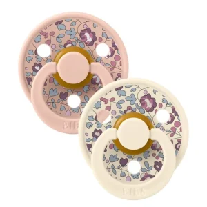 Liberty 2Pk Colour Latex Str.1, Eloise - Blush Mix*BIBS Flash Sale