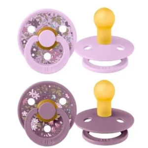 Liberty 2Pk Colour Latex Str.1, Chamomile Lawn/Violet Sky*BIBS Cheap