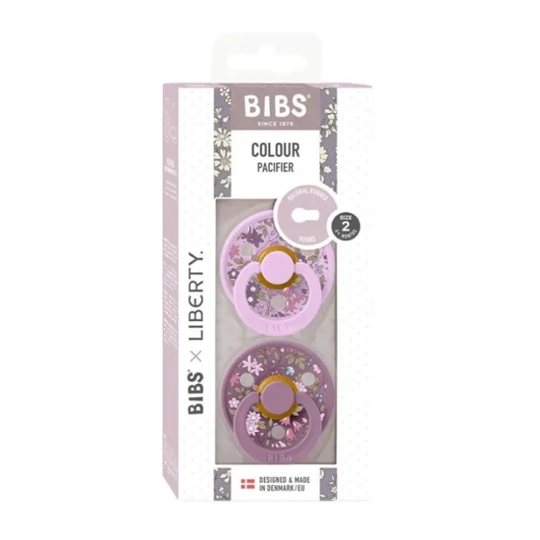 Liberty 2Pk Colour Latex Str.2, Violet Sky*BIBS Hot