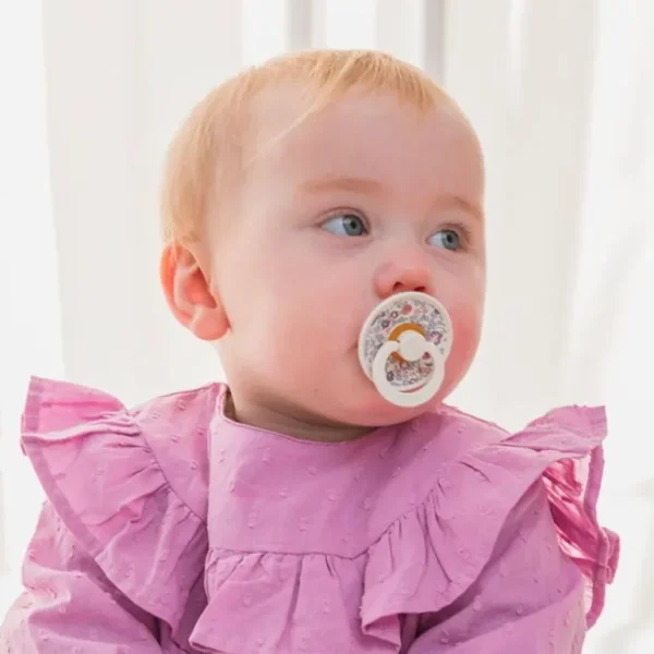 Liberty 2Pk Colour Latex Str.1, Eloise - Blush Mix*BIBS Flash Sale