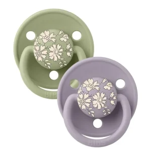 Liberty 2Pk Deluxe Silikone, Sage Mix*BIBS Flash Sale