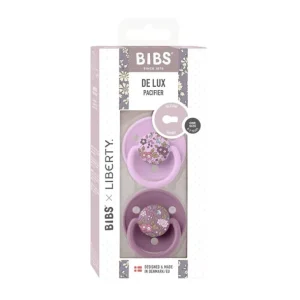 Liberty 2Pk Deluxe Silikone, Mauve Mix*BIBS Fashion