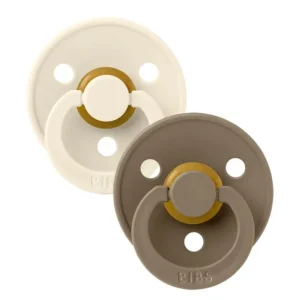 2Pk Colour Latex Str.2, Ivory/Dark Oak*BIBS Cheap