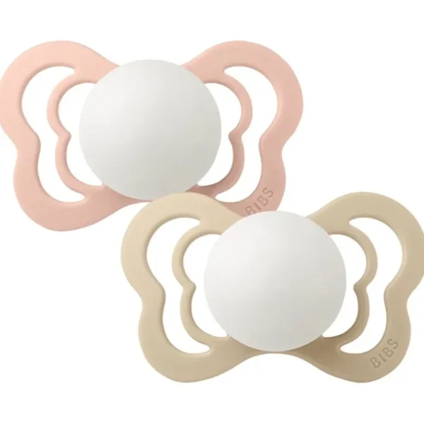 2Pk Couture Glow Silikone Str.2, Blush/Vanilla*BIBS Online