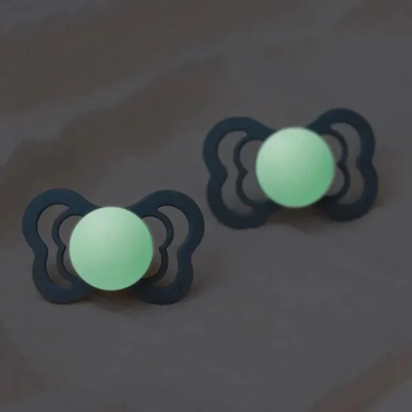 2Pk Supreme Glow Silikone Str.1, Sage/Cloud Night*BIBS Best Sale