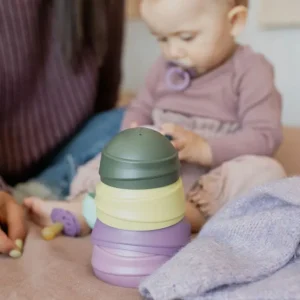 Wobbly Tower, Bright Rainbow*BIBS Discount