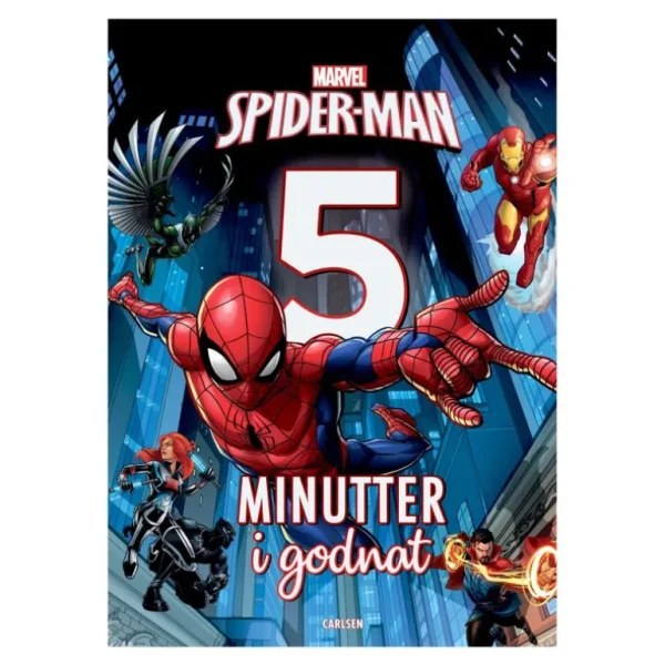 Bog Fem Minutter I Godnat - Spider-Man*Carlsen Outlet