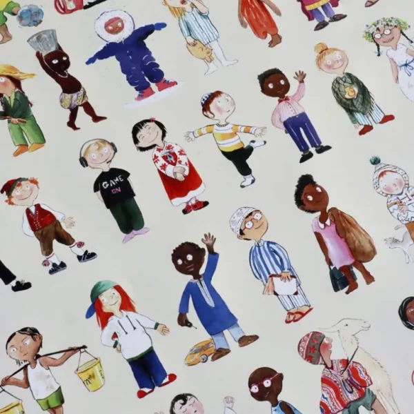 Plakat 50X70Cm, Born Som Mig*Ciha Store