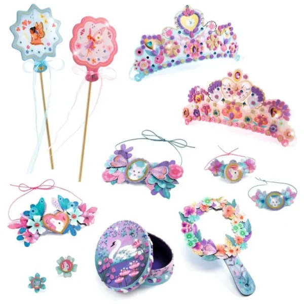 Diy - Prinsesse Aktiviteter*Djeco New