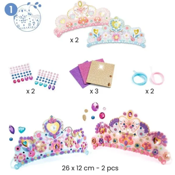 Diy - Prinsesse Aktiviteter*Djeco New