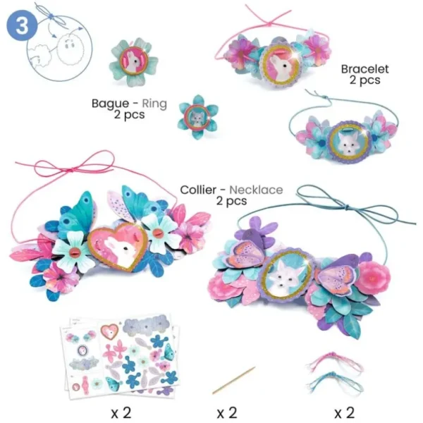 Diy - Prinsesse Aktiviteter*Djeco New