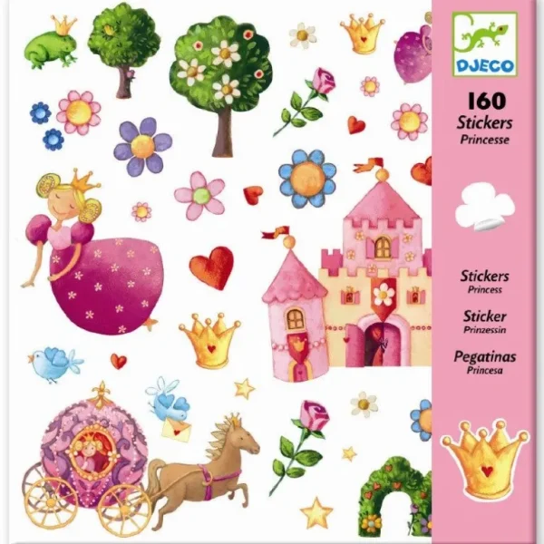 Klistermærker Prinsesse Marguerite*Djeco Hot