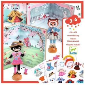 Kreativ Collage Den Lille Garderobe*Djeco Discount