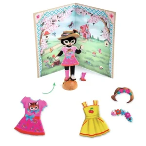 Kreativ Collage Den Lille Garderobe*Djeco Discount