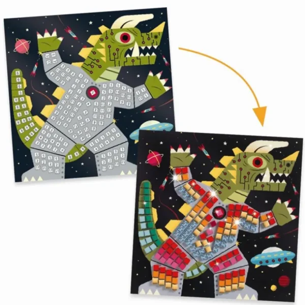 Kreativ Mosaik, Rum Krig*Djeco Best