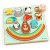 Puzz & Boom Rainbow, Balanceleg*Djeco Cheap