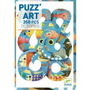 Puzz'Art Blaeksprutte, 350 Brikker*Djeco Hot