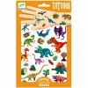 Tatoveringer Dinosauer*Djeco Fashion