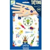 Tatoveringer Rummet Selvlysende*Djeco Sale