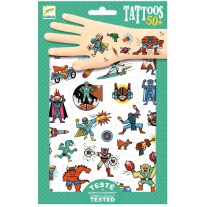 Tatoveringer, Skurker Mod Helte*Djeco Outlet