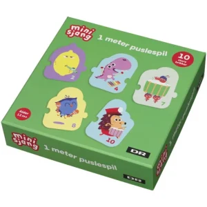 Dr Borste 1 Meter Puslespil, 10 Brikker*DR Minisjang Flash Sale