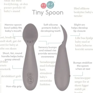 Tiny Spoon 2Pk, Stovet Rose*Ezpz Outlet