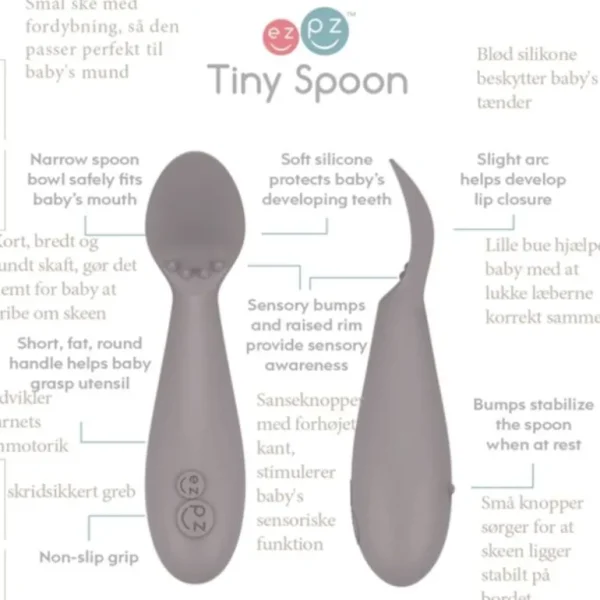 Tiny Spoon 2Pk, Stovet Rose*Ezpz Outlet