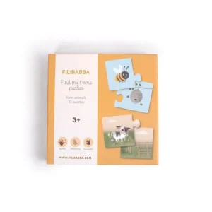 Puslespil - Hvor Bor Jeg?*Filibabba Store