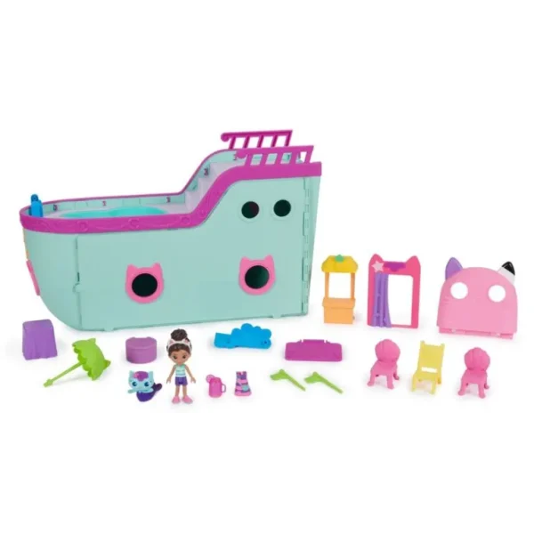 Cat-Tastic Cruise Ship*Gabby's Dollhouse Best Sale