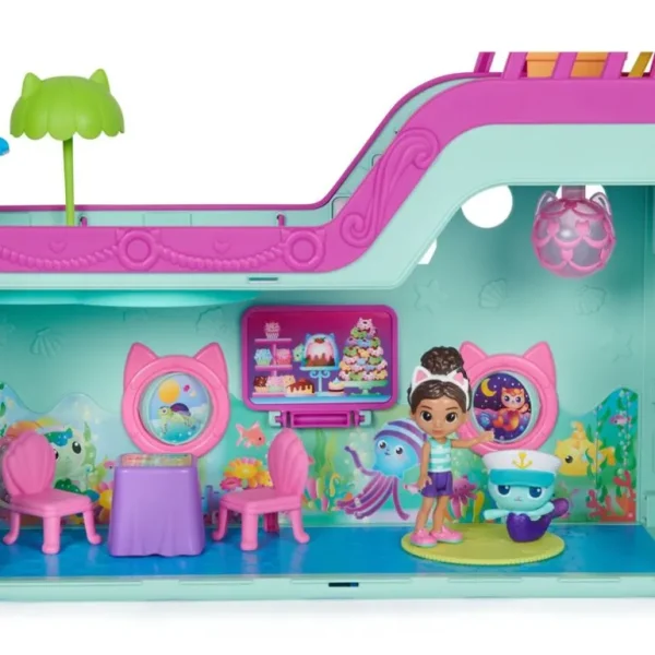 Cat-Tastic Cruise Ship*Gabby's Dollhouse Best Sale