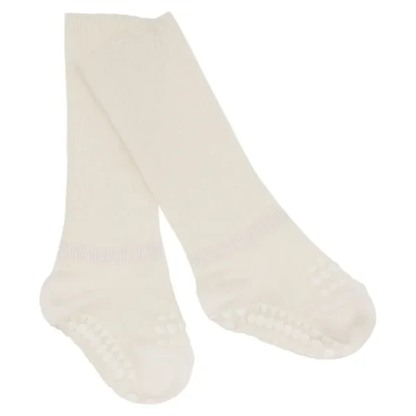 Bambus Non-Slip Sokker 1-2Ar - Off White*GoBabyGo Outlet