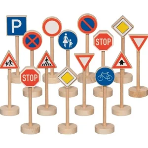 Traffikskilte I Trae*Goki Store