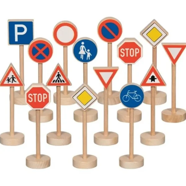Traffikskilte I Trae*Goki Store
