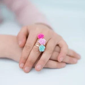 Rose Ring & Clips Oreringe*Great Pretenders Best Sale
