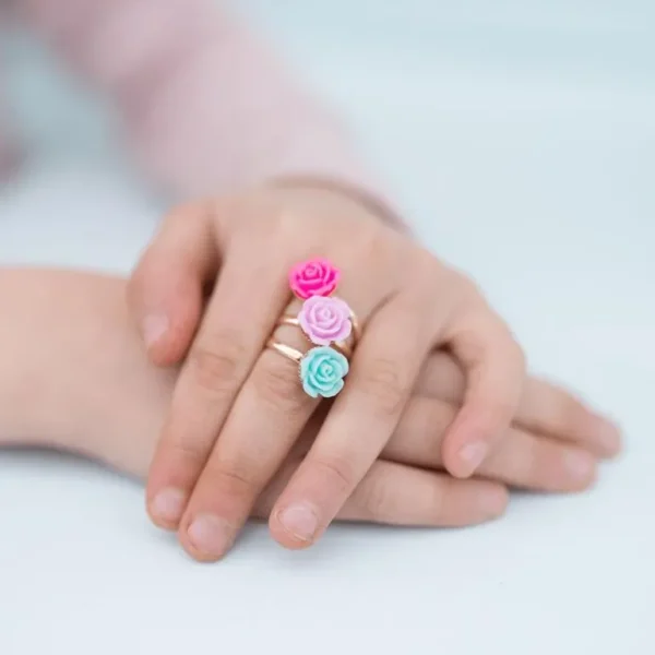 Rose Ring & Clips Oreringe*Great Pretenders Best Sale