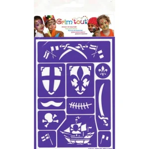 Stencil Ridder Og Pirat*Grim'tout Cheap